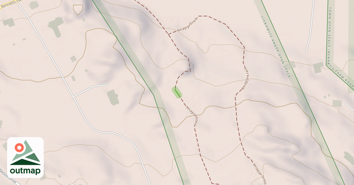 Map of Knapp Trail
