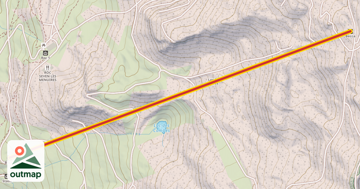 Map of Becca