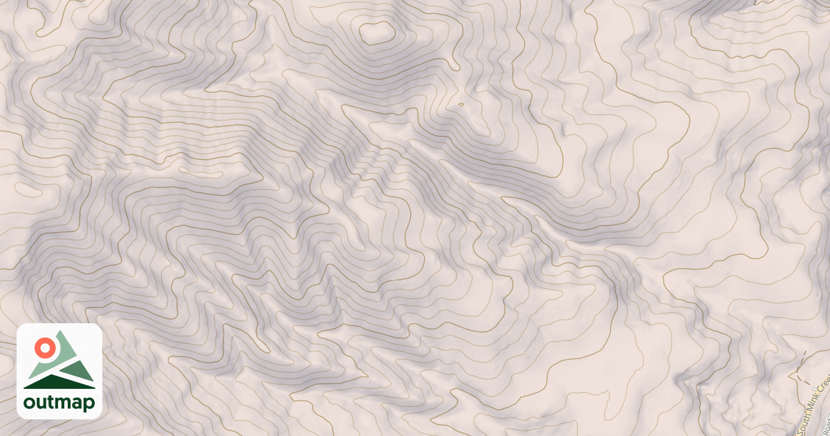 Map of Corral Creek