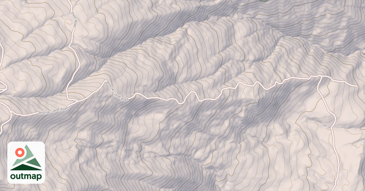 Map of BRISCO CUTOFF