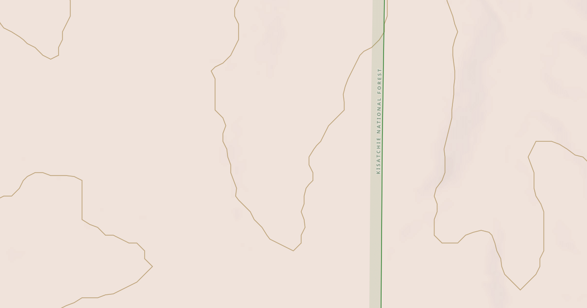 Map preview of USFS Motor Vehicle Use Map Roads {721BC8D7-F746-4FEB-85E6-DB57F8C9926A}