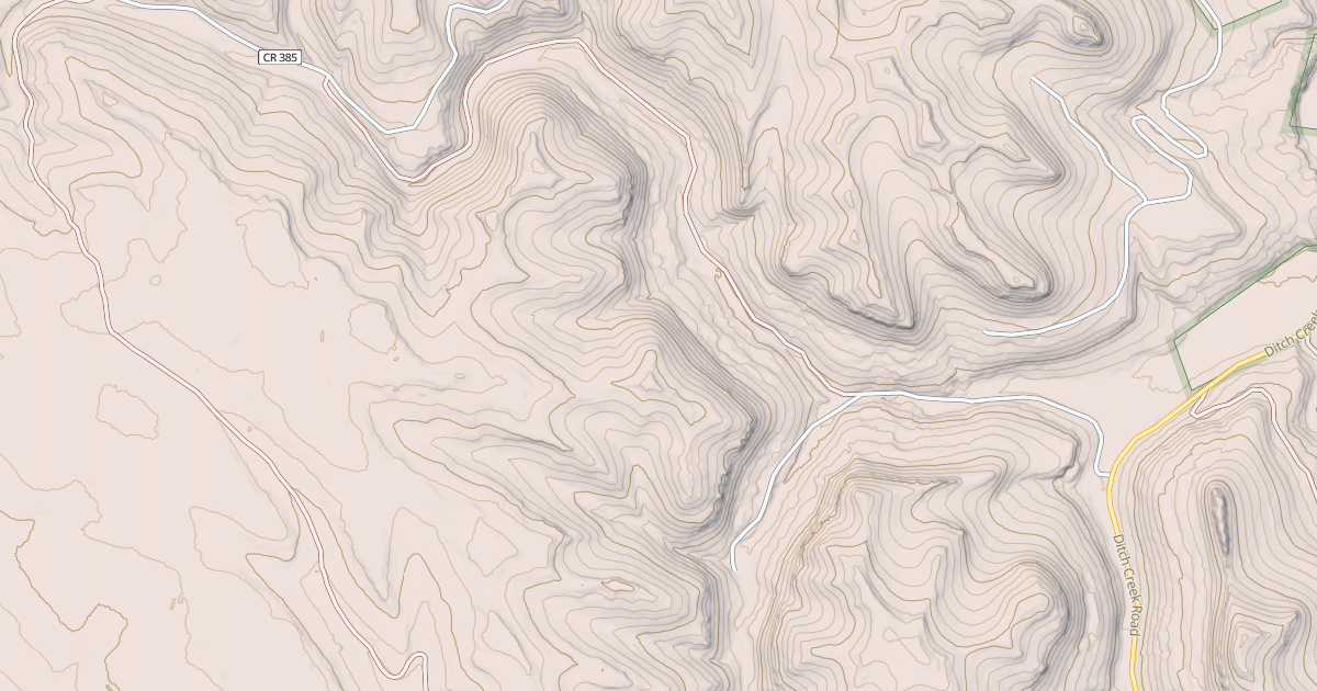 Map preview of Ditch Creek 30