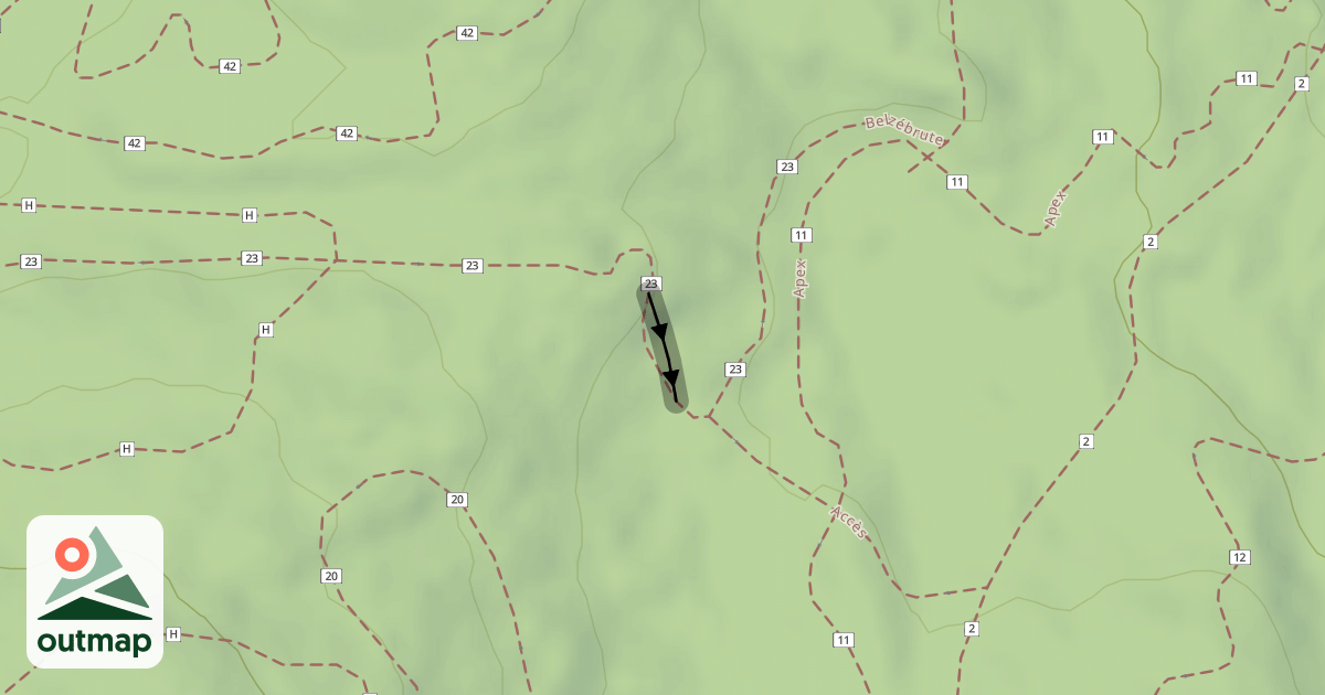 Map of Belzébrute