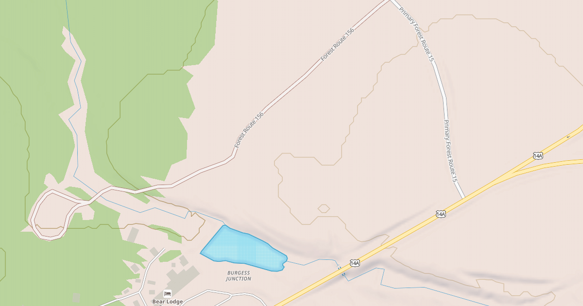 Map preview of USFS Motor Vehicle Use Map Trails 4603