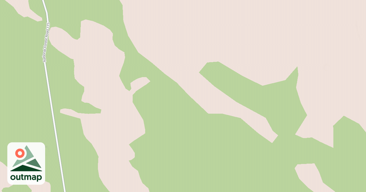 Map of USFS Motor Vehicle Use Map Roads {5EFBC627-924B-4697-859C-07A263E08A0A}