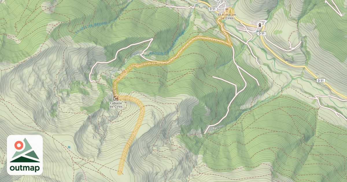 Map of Honteyde — CIrès