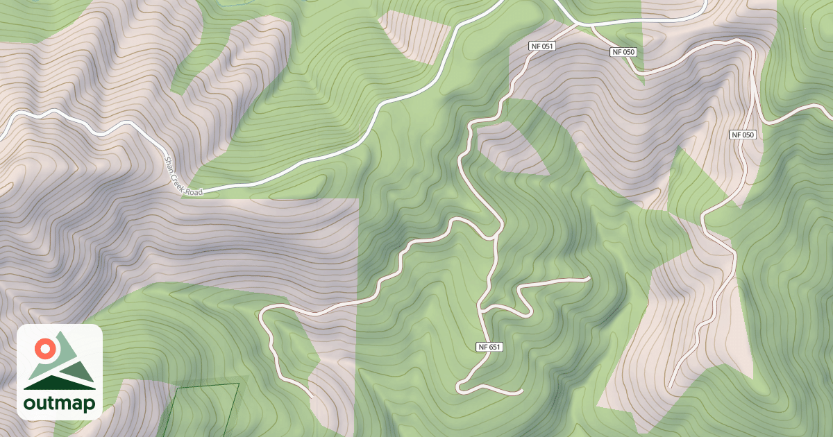 Map of LIMPY CANYON