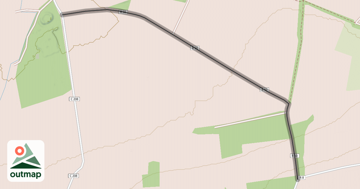 Map of Chemin Rural des Dernais