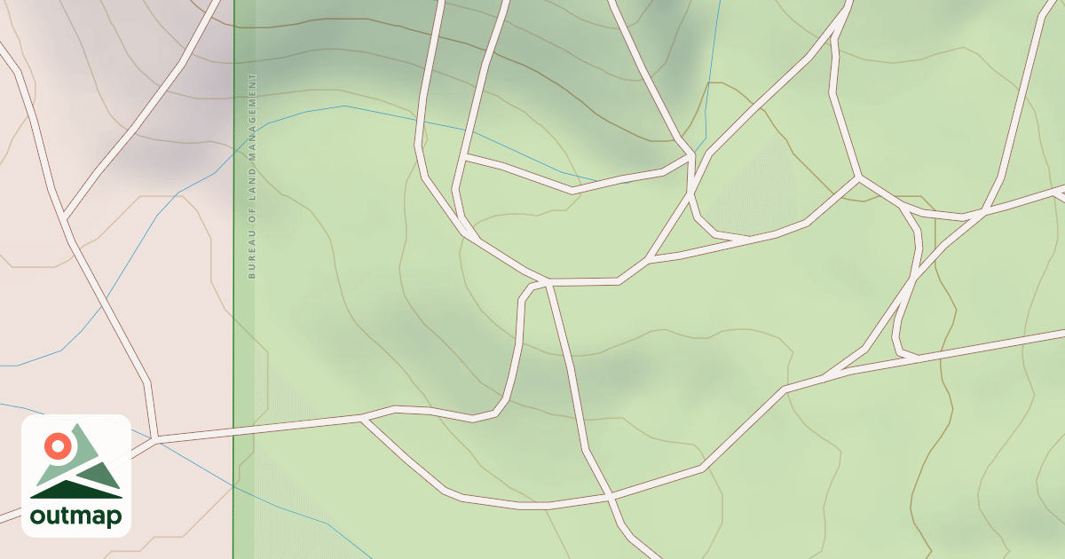Map of BLM National GTLF Public Motorized Roads 1e72bf48-944a-4102-ad0d-d97e7ebe97f2