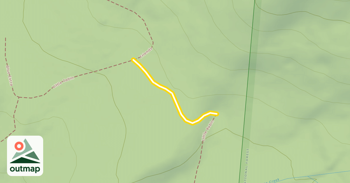 Map of Little Cabin