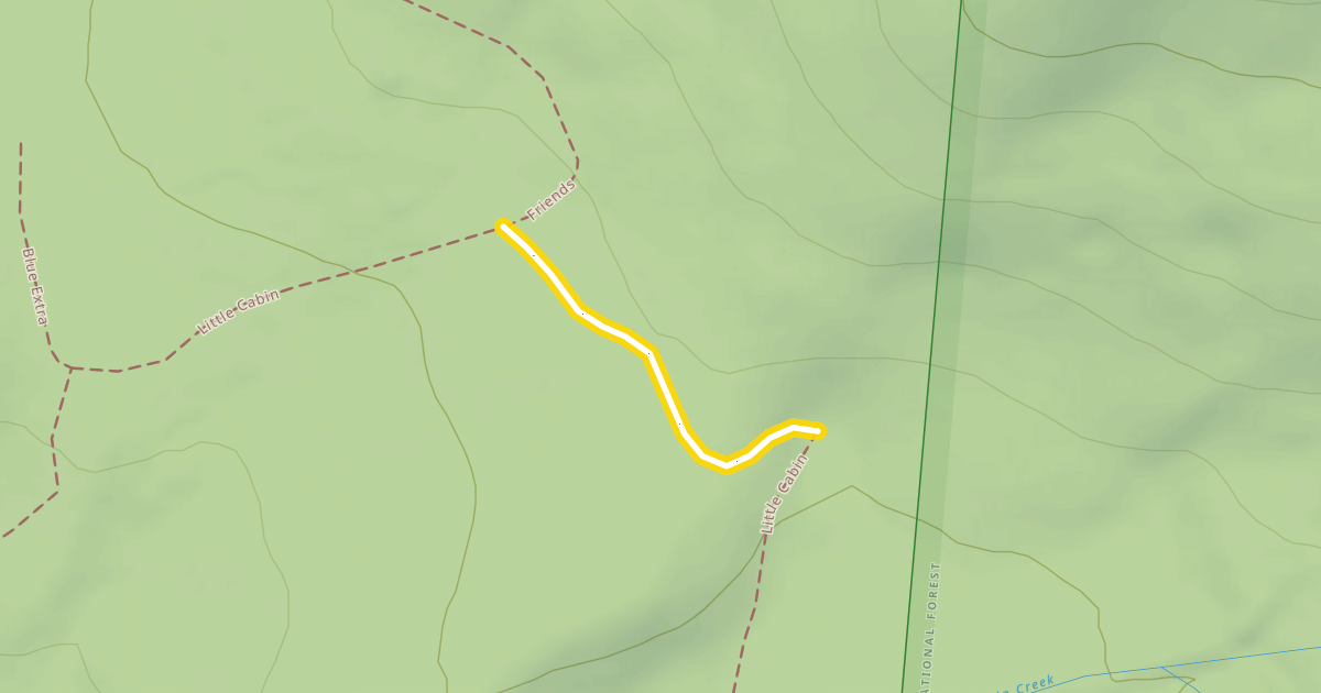 Map preview of Little Cabin