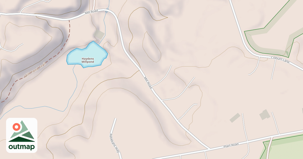 Map of Mill Rd