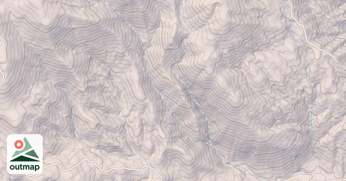 Map of BLACK GULCH 4WD SPUR