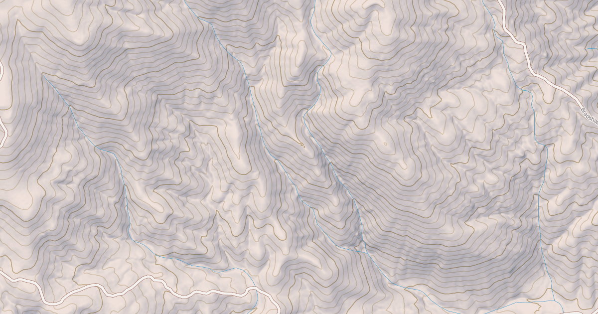 Map preview of BLACK GULCH 4WD SPUR