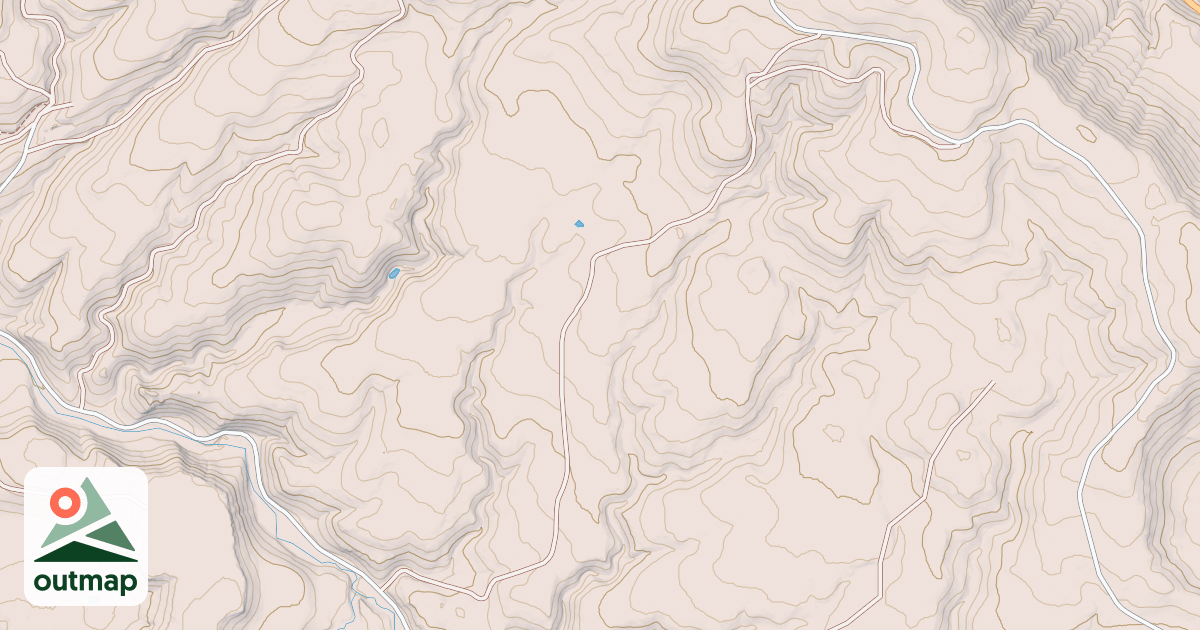 Map of MUZZY RD.