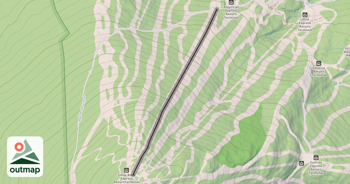 Map of Upper Standard