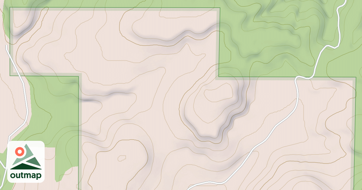 Map of KAMERON RIDGE