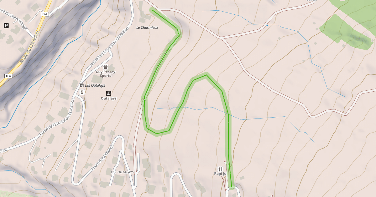 Map preview of La Serpentine