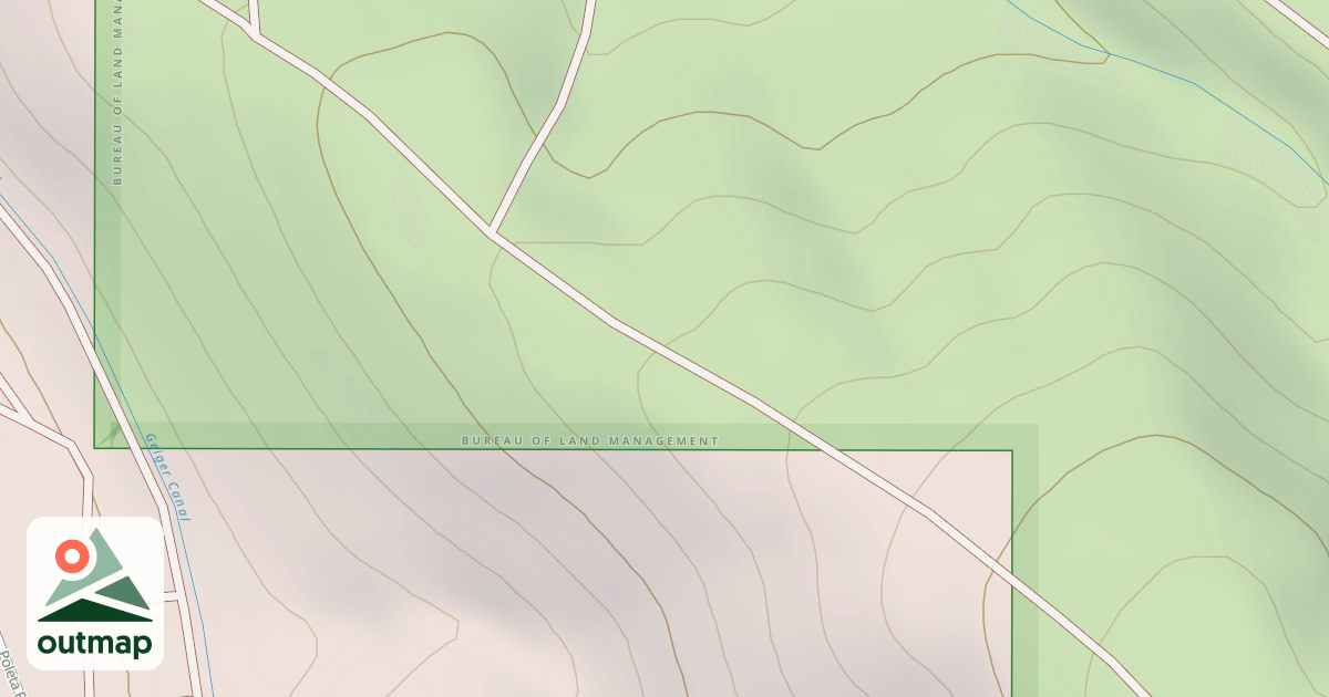 Map of BLM National GTLF Public Motorized Roads 776685c2-f066-4056-9738-5799f02f23a0