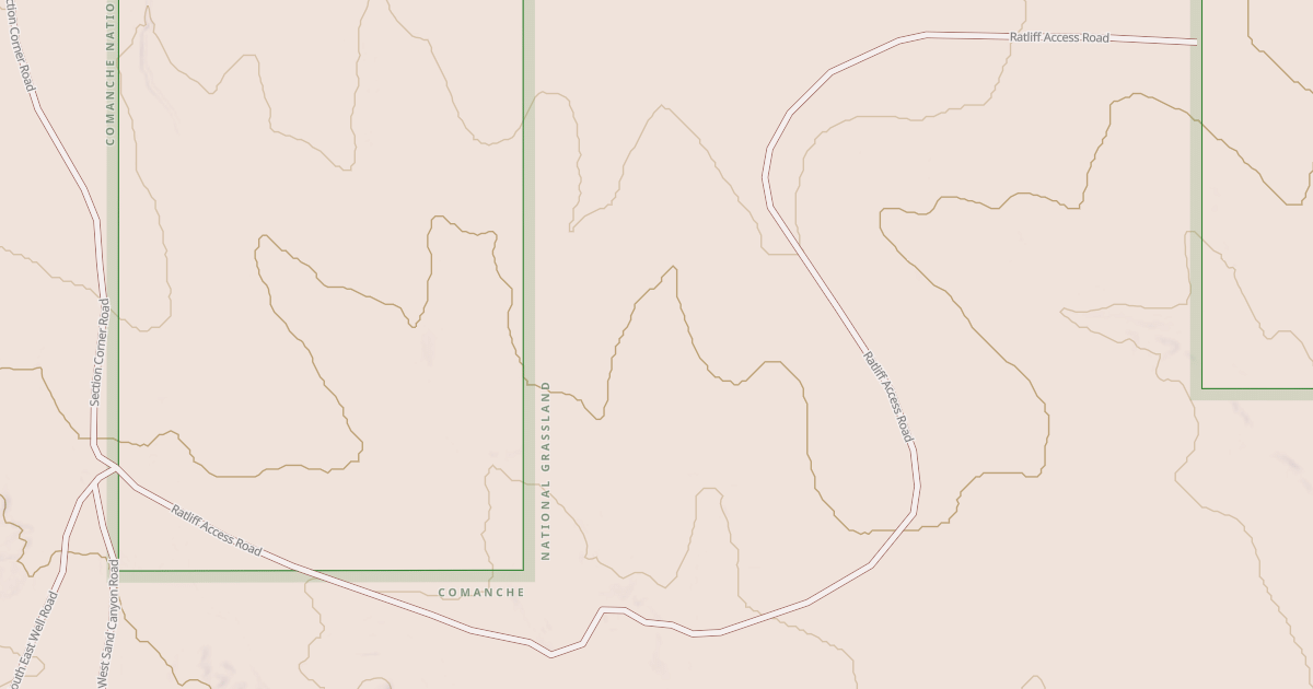 Map preview of RATLIFF ACCESS