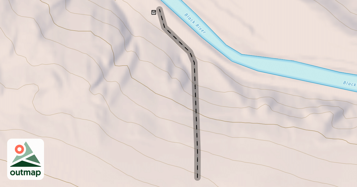 Map of Lower Spillway