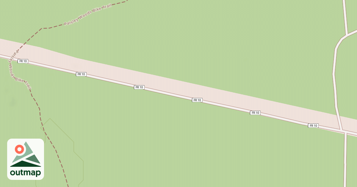 Map of Wandering Wiregrass
