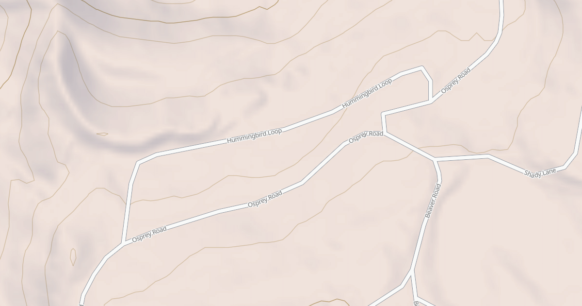 Map preview of 742A HUMMINGBIRD LOOP