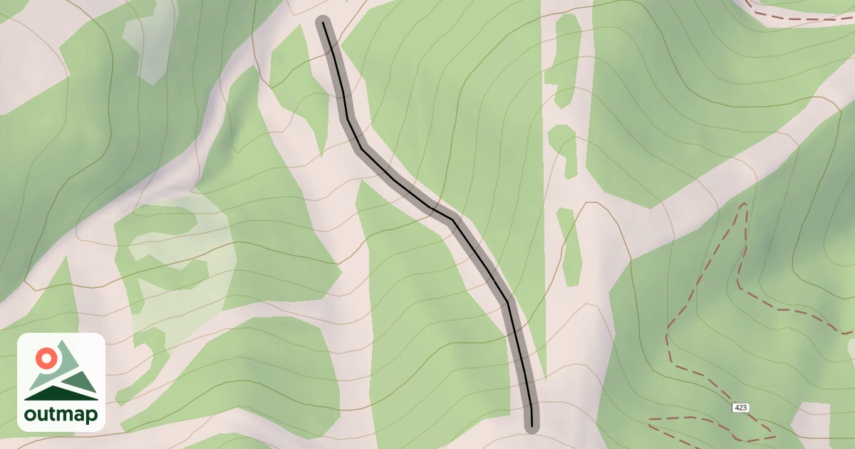 Map of Lemmon Drop