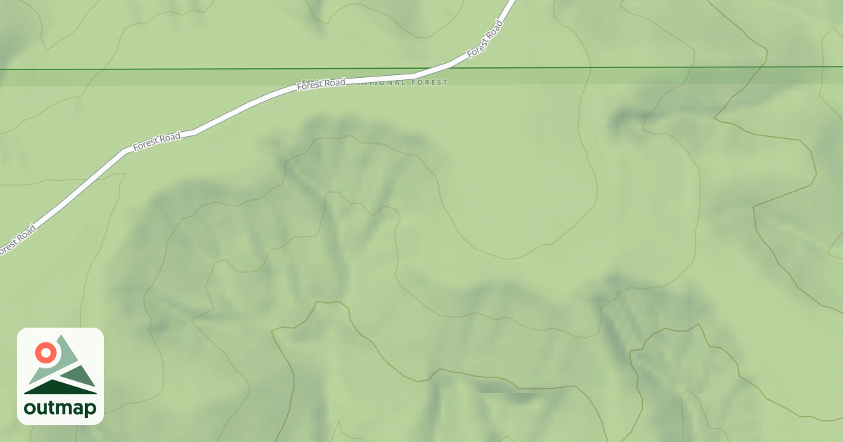 Map of MITCHELL