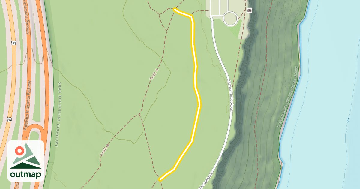 Map of Trail A