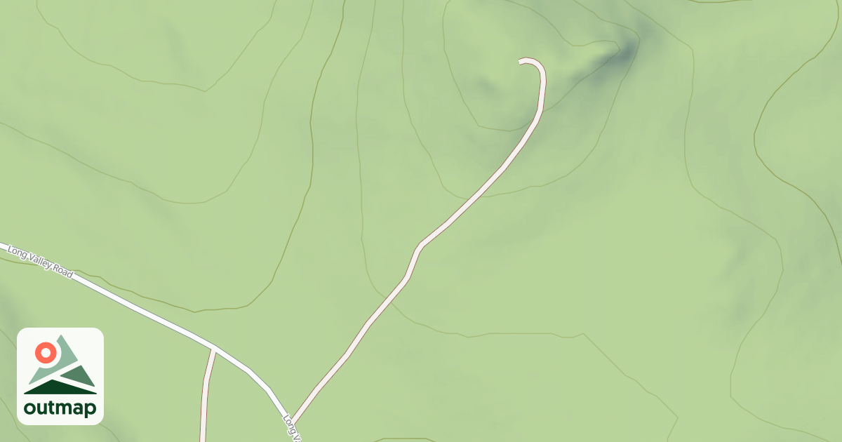 Map of BORDER SPUR  H
