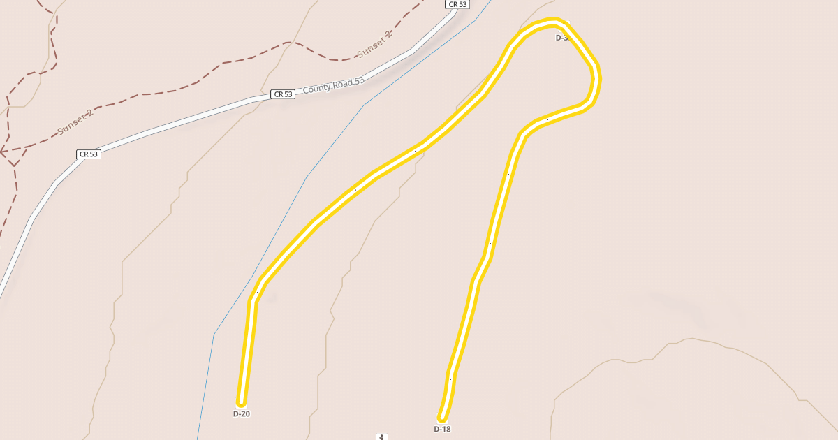 Map preview of Loppet