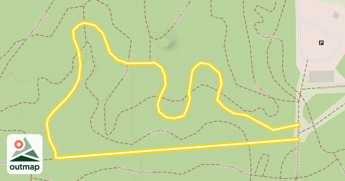 Map of Oak Loop