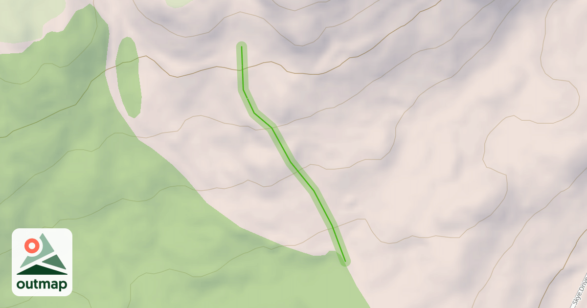 Map of Courcevel Switchback