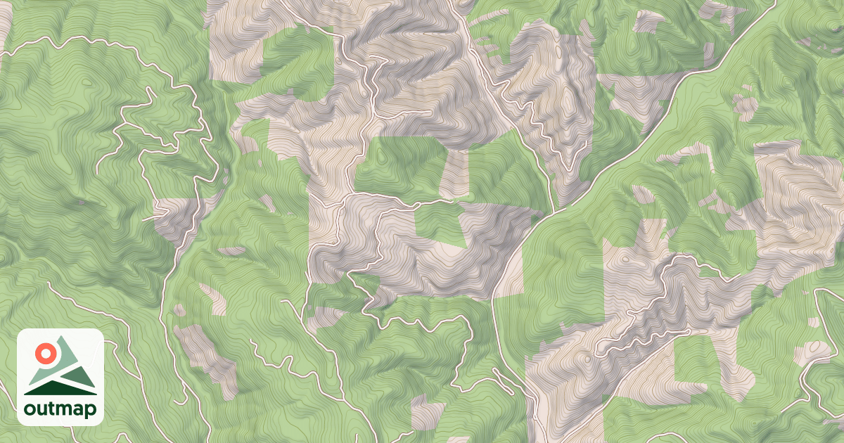 Map of BOULDER ROCK