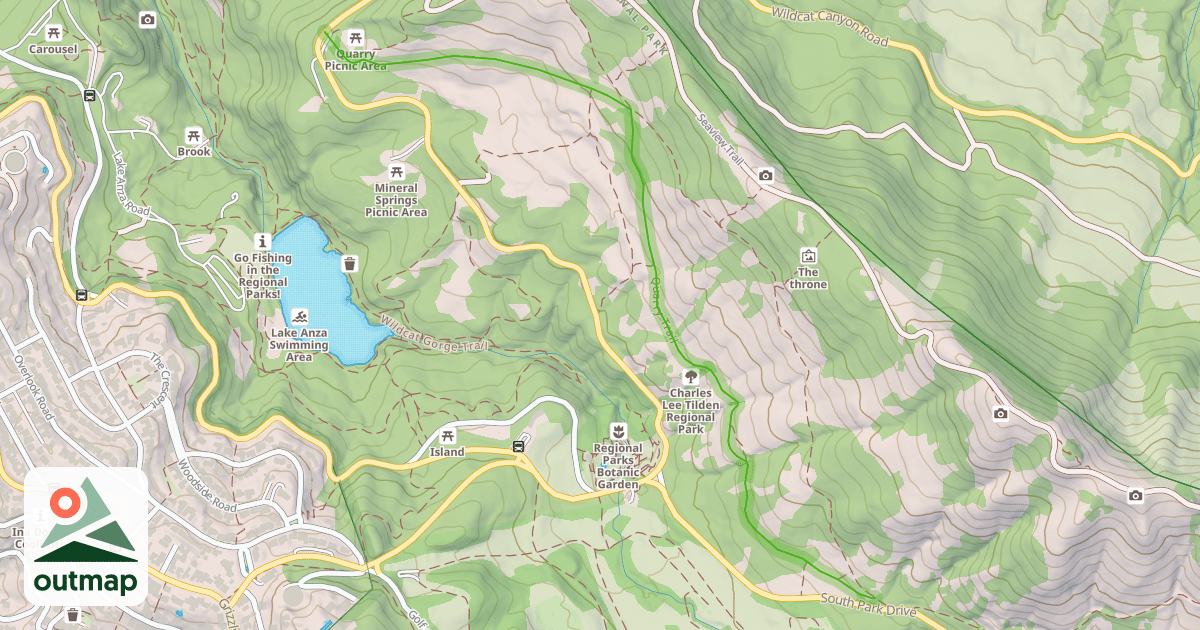 Map of Quarry Trail