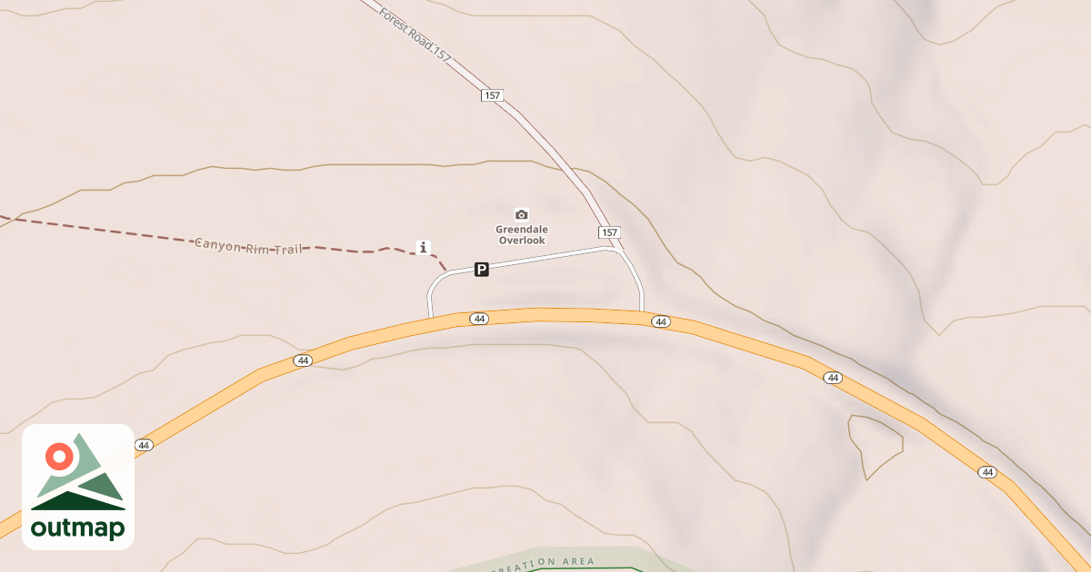 Map of GREEN DALE OVERLOOK