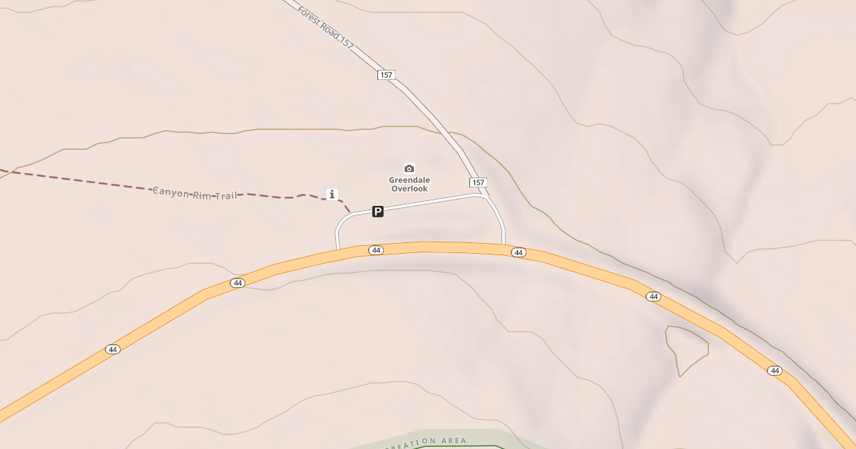Map preview of GREEN DALE OVERLOOK