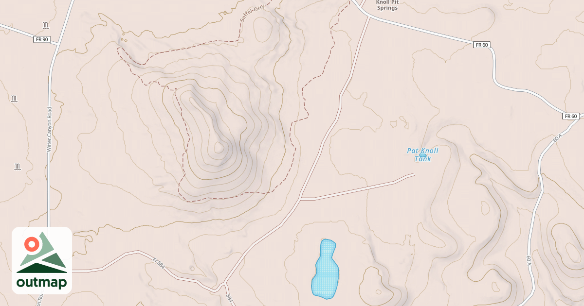 Map of USFS National Forest System Roads {91A14ED3-8E1E-4C88-AAE9-BBFBDEC5CD64}