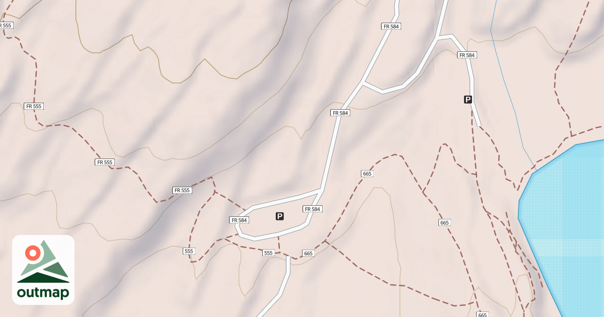 Map of LITTLE MOLAS TH
