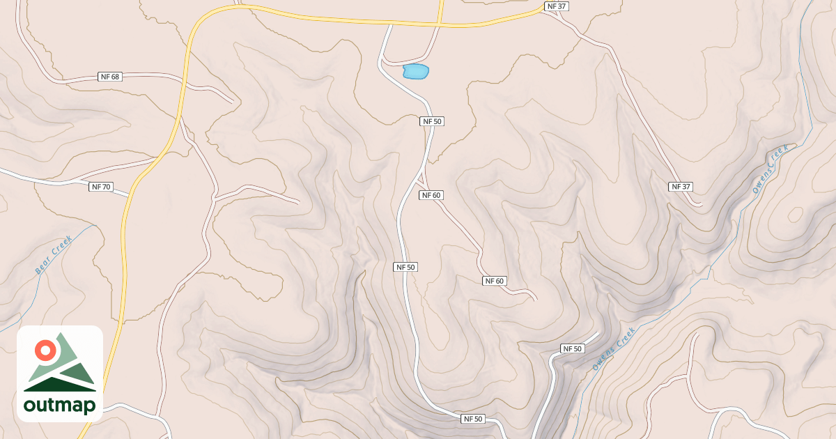 Map of USFS Motor Vehicle Use Map Roads {0569271D-A735-412D-B0D5-126205C788E6}