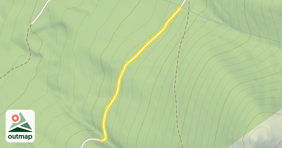 Map of Chemin rural dit des Moises
