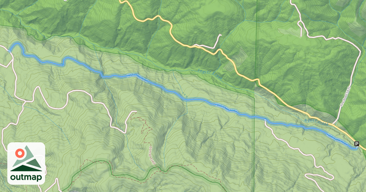 Map of Hihn's Mill Road