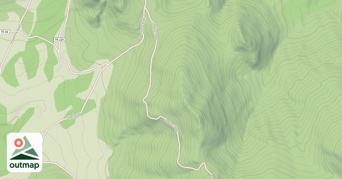 Map of LOOKOUT