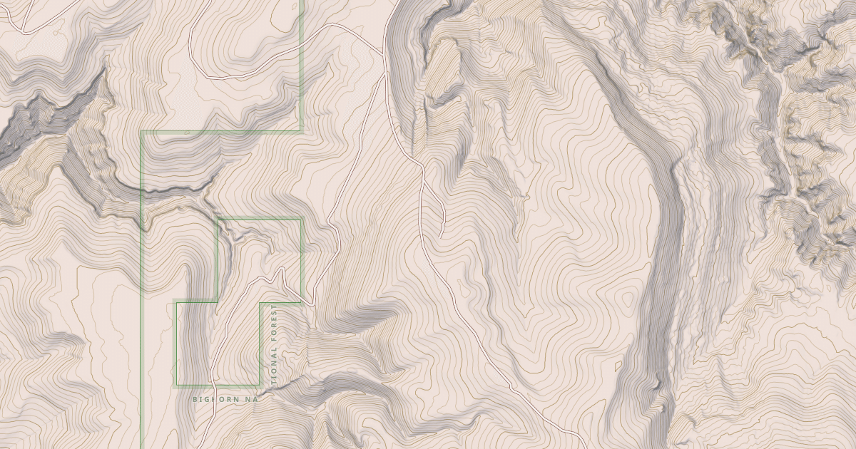 Map preview of MEDICINE MTN-LITTLE MTN