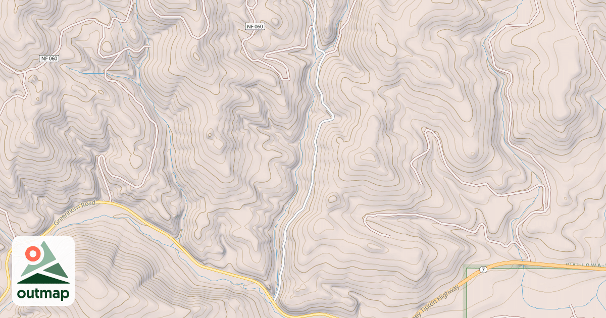 Map of GEISER CR.