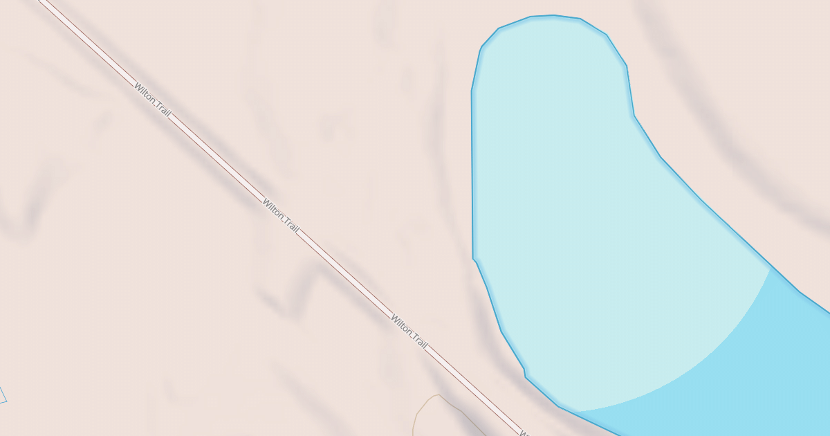 Map preview of Wilton Trails Northwest