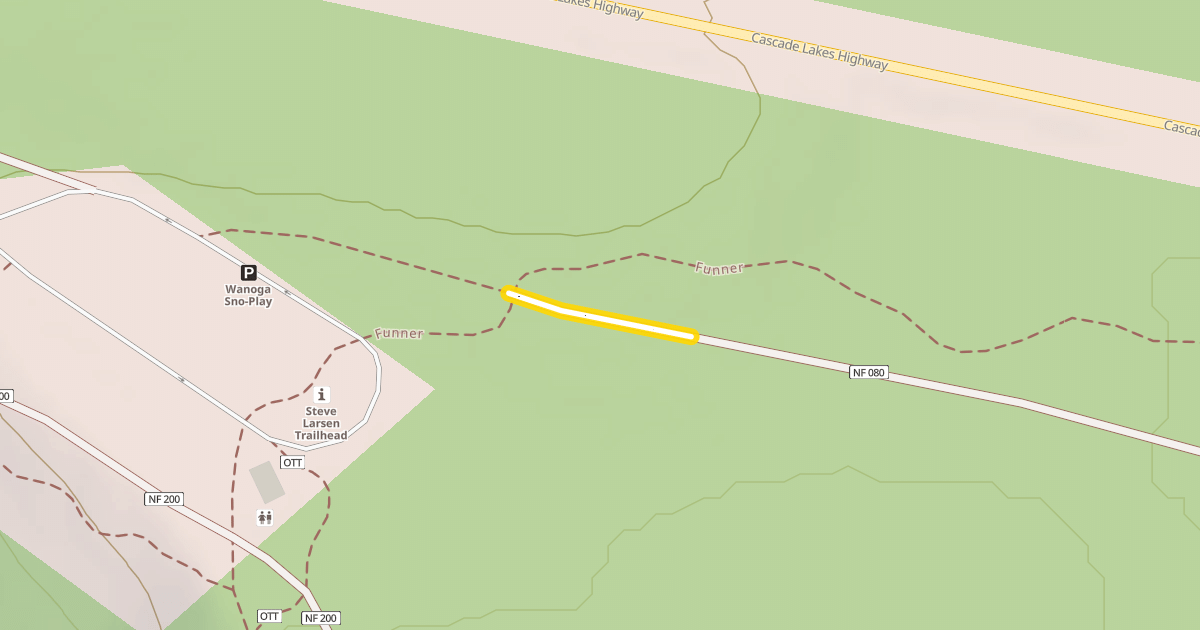 Map preview of Forest Road 4614-080
