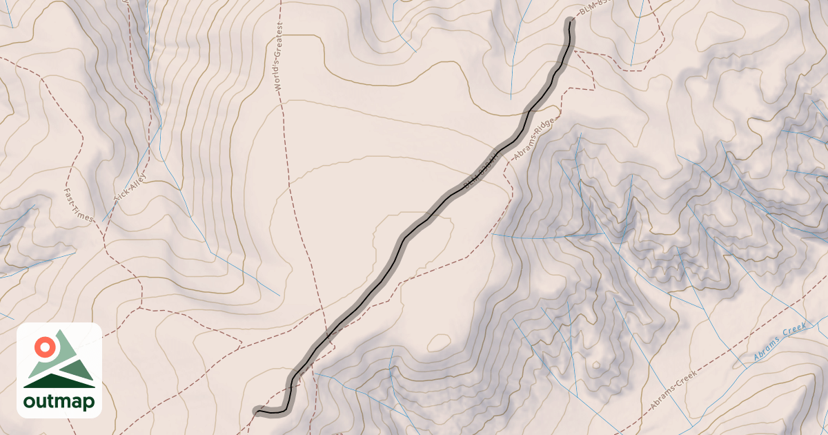 Map of BLM 8384H