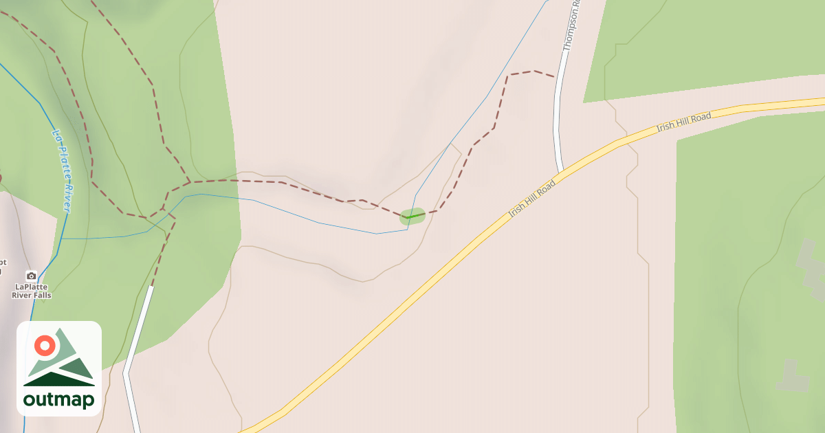 Map of LaPlatte Nature Park Trail